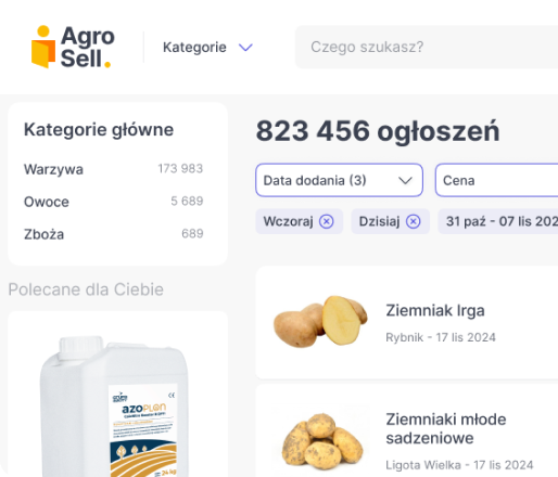 AgroSell Interface